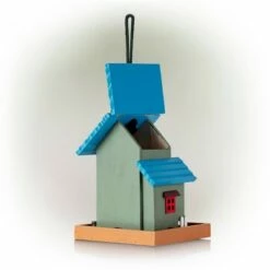 Alpine Corporation 9" Wood Flower Store Bird Feeder -Cheap Garden Decor Store unnamed file 2651