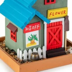Alpine Corporation 9" Wood Flower Store Bird Feeder -Cheap Garden Decor Store unnamed file 2652