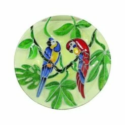 Alpine Corporation Alpine 18" Glass Birdbath Cardinal Bird Red -Cheap Garden Decor Store unnamed file 2680