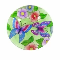 Alpine Corporation Alpine 18" Glass Birdbath Cardinal Bird Red -Cheap Garden Decor Store unnamed file 2683