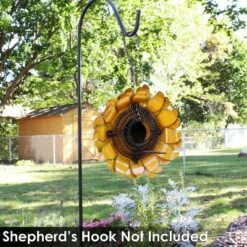 Sunnydaze Decor Sunnydaze Metal Sunflower Birdhouse Yard Art - 10.5" H -Cheap Garden Decor Store unnamed file 2694
