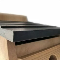 Backyard Expressions 8.9" Wood Box Birdhouse Tan/Black -Cheap Garden Decor Store unnamed file 2731