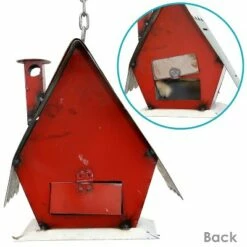 Sunnydaze Decor Sunnydaze Indoor/Outdoor Metal Santa Belt Birdhouse - 12.5" H -Cheap Garden Decor Store unnamed file 2748