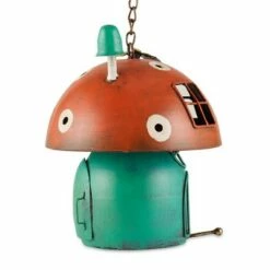 Zingz & Thingz Zingz & Thingz 22.25" Mushroom Iron Birdhouse Red -Cheap Garden Decor Store unnamed file 2811