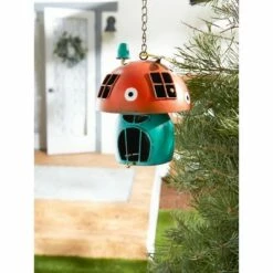 Zingz & Thingz Zingz & Thingz 22.25" Mushroom Iron Birdhouse Red -Cheap Garden Decor Store unnamed file 2816