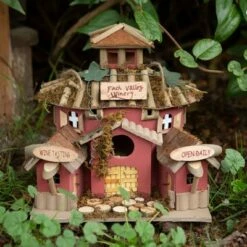 Zingz & Thingz Zingz & Thingz 10.125" Winery Wood Birdhouse -Cheap Garden Decor Store unnamed file 2828