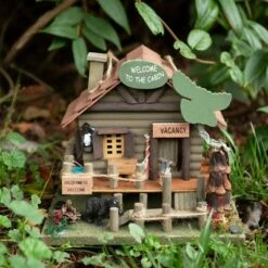 Zingz & Thingz Zingz & Thingz 8.875" Woodland Cabin Wood Birdhouse -Cheap Garden Decor Store unnamed file 2840