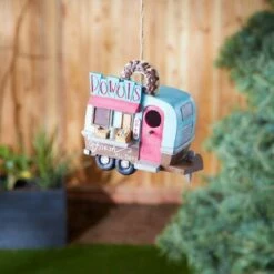 Zingz & Thingz Zingz & Thingz 7" Donut Food Truck Polyresin Birdhouse -Cheap Garden Decor Store unnamed file 2860
