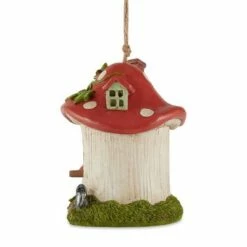 Zingz & Thingz Zingz & Thingz 5" Mushroom Cottage Polyresin Birdhouse -Cheap Garden Decor Store unnamed file 2898