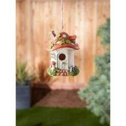 Zingz & Thingz Zingz & Thingz 5" Mushroom Cottage Polyresin Birdhouse -Cheap Garden Decor Store unnamed file 2903
