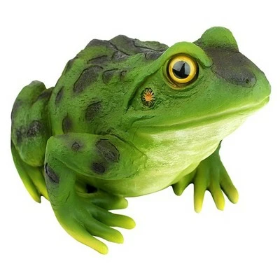 Design Toscano Ribbit The Frog, Garden Toad Statue 5 Design Toscano Ribbit The Frog, Garden Toad Statue - Image 4
