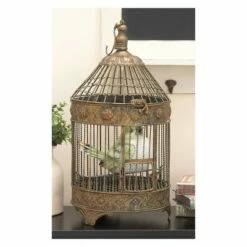 24"H Iron Bird House - Bronze - Olivia & May -Cheap Garden Decor Store unnamed file 2962