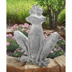 Design Toscano Big Olde Bullfrog King Garden Statue - Gray -Cheap Garden Decor Store unnamed file 300