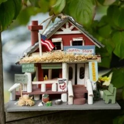 Zingz & Thingz Zingz & Thingz 9" Country Store Wood Birdhouse -Cheap Garden Decor Store unnamed file 3009
