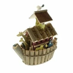 Zingz & Thingz Zingz & Thingz 12.5" Noah's Ark Plywood Birdhouse -Cheap Garden Decor Store unnamed file 3019