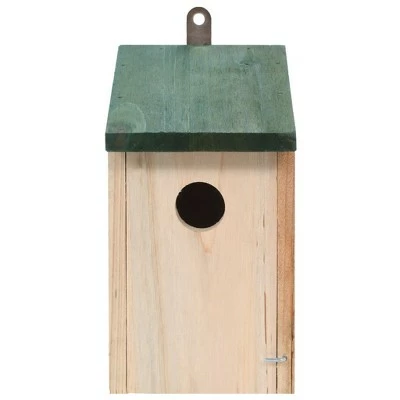 vidaXL Bird Houses 4 pcs Wood 4.7'x4.7"x8.7" 3 vidaXL Bird Houses 4 pcs Wood 4.7'x4.7"x8.7" - Image 2