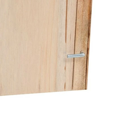 vidaXL Bird Houses 4 pcs Wood 4.7'x4.7"x8.7" 8 vidaXL Bird Houses 4 pcs Wood 4.7'x4.7"x8.7" - Image 7