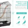 Best Choice Products 36in Indoor/Outdoor Iron Bird Cage for Parrot, Lovebird w/ Removable Tray, 4 Feeders, 2 Toys 2 Best Choice Products 36in Indoor/Outdoor Iron Bird Cage for Parrot, Lovebird w/ Removable Tray, 4 Feeders, 2 Toys -Cheap Garden Decor Store unnamed file 3035
