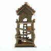 Zingz & Thingz Zingz & Thingz 13.5" Ranger Station Wood Birdhouse Brown