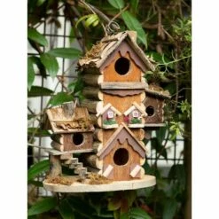 Zingz & Thingz Zingz & Thingz 10.5" Gingerbread-Style Wood Birdhouse -Cheap Garden Decor Store unnamed file 3050