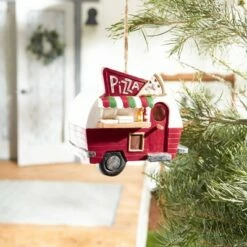Zingz & Thingz Zingz & Thingz 7" Pizza Food Truck Polyresin Birdhouse -Cheap Garden Decor Store unnamed file 3058