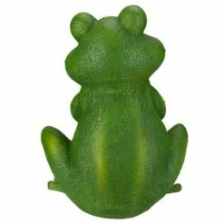 Roman 9.5" Green Frog with Daisies Outdoor Garden Statue -Cheap Garden Decor Store unnamed file 306