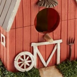 Zingz & Thingz Zingz & Thingz 8.75" Barn Polyresin Birdhouse -Cheap Garden Decor Store unnamed file 3102