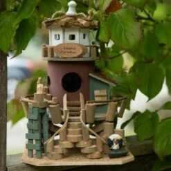 Zingz & Thingz Zingz & Thingz 11.25" Island Paradise Wood Birdhouse -Cheap Garden Decor Store unnamed file 3115