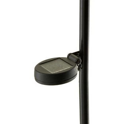 Alpine Corporation 33" Glass Outdoor Solar Globe Garden Stake with LED Lights 6 Alpine Corporation 33" Glass Outdoor Solar Globe Garden Stake with LED Lights - Image 5