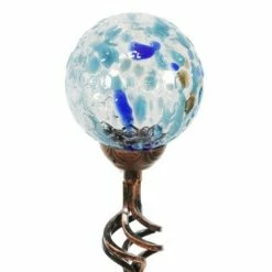 31" Solar Pearlized Glass Honeycomb Finial Resin Garden Stake Bronze - Exhart -Cheap Garden Decor Store unnamed file 3172