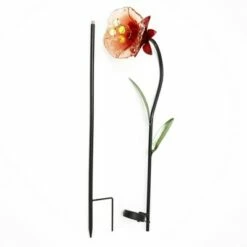 The Lakeside Collection Lakeside Solar Lily Garden Stake for Outdoors - Floral Light Accent -Cheap Garden Decor Store unnamed file 3184