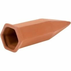 Juvale 6 Pack Self Water Spikes Terracotta Plant Watering Stakes Brown, 6.9 Inches