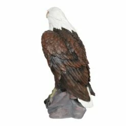 24.3" Resin Large Bald Eagle Statue Brown/White - Exhart -Cheap Garden Decor Store unnamed file 3198