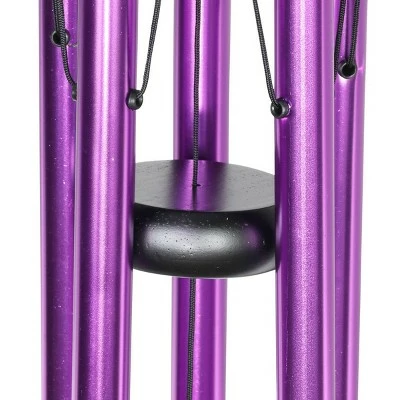 41" Metal Laser Cut Turquoise Starburst Wind Chime Spinner - Exhart 6 41" Metal Laser Cut Turquoise Starburst Wind Chime Spinner - Exhart - Image 4