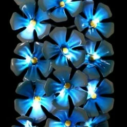 28" Solar Metal Hanging Flower Garden Stake Turquoise - Exhart -Cheap Garden Decor Store unnamed file 3316