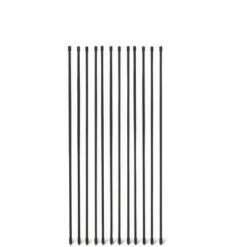 Titan Garden Stakes 4’, Set of 12 - Black - Gardener's Supply Company