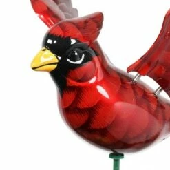 2pk 11" Plastic and Metal Windy Wings Cardinal Stakes - Exhart -Cheap Garden Decor Store unnamed file 3336