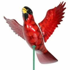 2pk 11" Plastic and Metal Windy Wings Cardinal Stakes - Exhart -Cheap Garden Decor Store unnamed file 3337