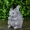 Roman 10.25" Pudgy Pals Weather Finished Squirrel Spring Outdoor Garden Statue -Cheap Garden Decor Store unnamed file 334