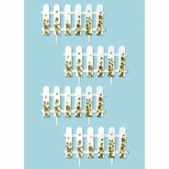 The Lakeside Collection Lakeside Decorative Garden Edging and Landscaping Fence Set - 4 Pieces -Cheap Garden Decor Store unnamed file 3349