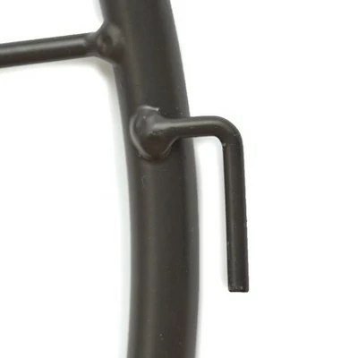 The Lakeside Collection Lakeside Metal Wagon 4-Wheel Decorative Garden Stake Fence Decoration 4 The Lakeside Collection Lakeside Metal Wagon 4-Wheel Decorative Garden Stake Fence Decoration - Image 2