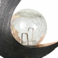 15.55" Solar Lunar Torch Stake Black - Exhart -Cheap Garden Decor Store unnamed file 3359