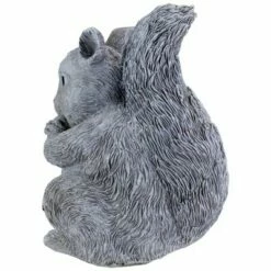 Roman 10.25" Pudgy Pals Weather Finished Squirrel Spring Outdoor Garden Statue -Cheap Garden Decor Store unnamed file 337