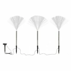 Metal and Acrylic Fiber Optic Solar Garden Stake Set - Exhart -Cheap Garden Decor Store unnamed file 3372