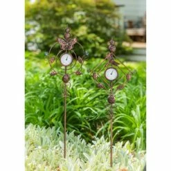 Evergreen Flag Beautiful Butterfly Thermometer Garden Stake - 9 x 32 x 1 Inches -Cheap Garden Decor Store unnamed file 3381