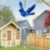 24" Jay Bird Fluttering Wings Wind Chime Blue - Exhart -Cheap Garden Decor Store unnamed file 3383