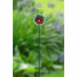 Creative Motion Industries 36.2" H Glass Garden Stake - Creative Motion -Cheap Garden Decor Store unnamed file 3439
