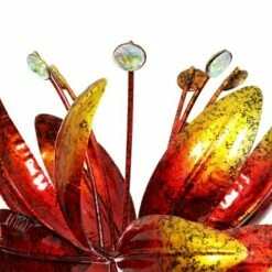 76" Kinetic Garden Stake With 4 Metal Floral Spinner - Exhart -Cheap Garden Decor Store unnamed file 3474