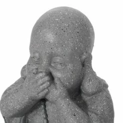 Harrod Outdoor Speak No Evil Monk Garden Statue - Stone Gray - Christopher Knight Home -Cheap Garden Decor Store unnamed file 352