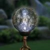 31" Solar Resin/Pearlized Glass Honeycomb Finial Garden Stake Bronze - Exhart -Cheap Garden Decor Store unnamed file 3520